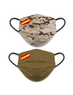 Attacco viso reversibile livello 3, Camouflage Camo