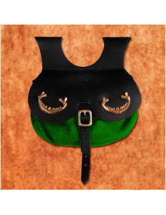 Borsa vichinga modello Thane, colore verde