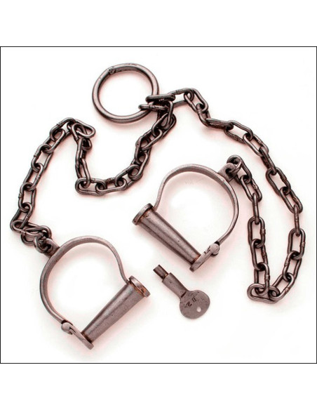 Catene per gambe medievali, ferro