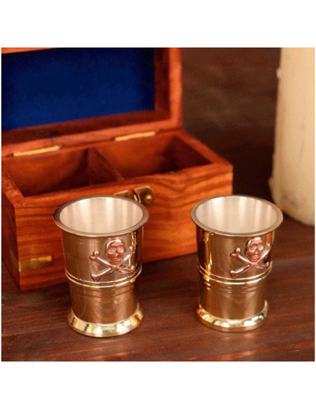 Set bicchieri Captain Pirate con...