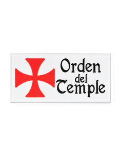 Toppa Ordine del Tempio con velcro (6x3 cm.)