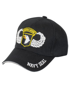 Cappello nero Airbone NAVY SEAL