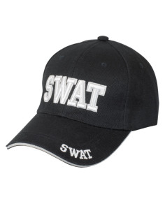 Nero berretto da baseball SWAT