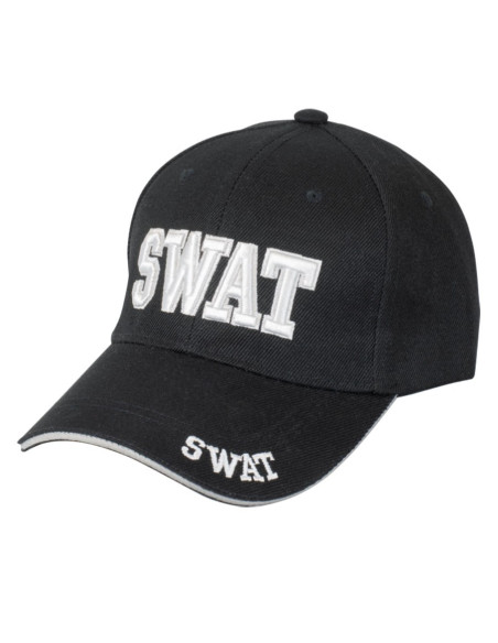 Nero berretto da baseball SWAT