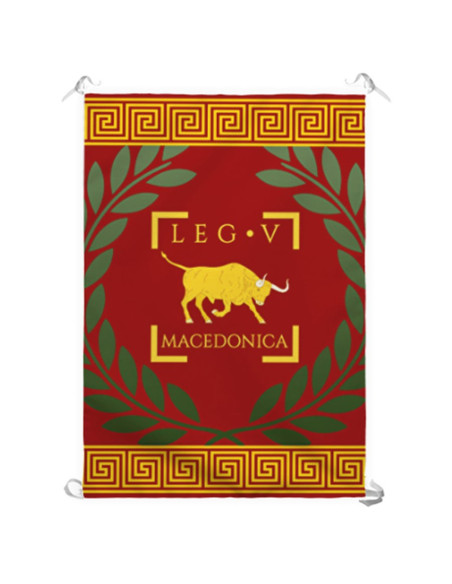 Stendardo Legio V Macedonica Romana...