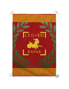 Stendardo Legio XXI Rapax Romana (70x100 cm.)