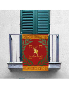 Stendardo Legio II Traiana Fortis Romana (70x100 cm.) 2