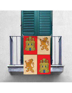 Stendardo medievale Castilla y León (70x100 cm.) 2