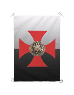Stendardo Croce Cavalieri Templari (70x100 cm.)