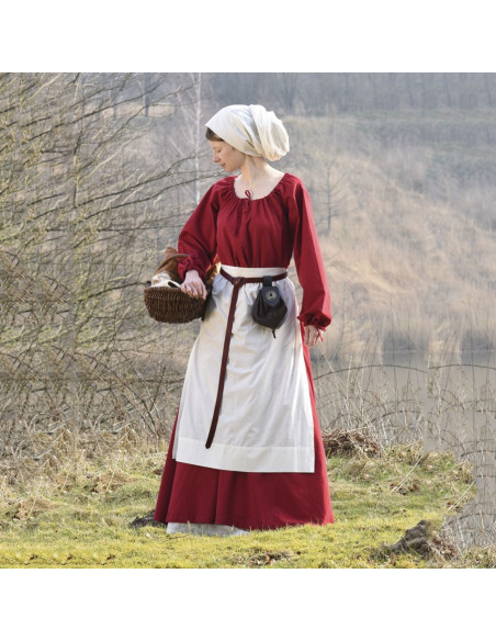 Ana abito medievale, vino rosso