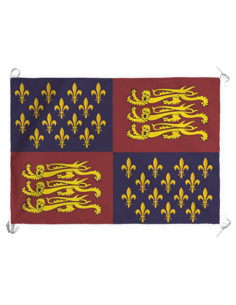 Standard Regno d'Inghilterra XIV-XV secoli (70x100 cm.)
