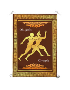 Banner Olimpiadi Greche, Atletica (70x100 cm.)