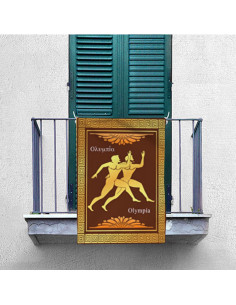 Banner Olimpiadi Greche, Atletica (70x100 cm.) 2