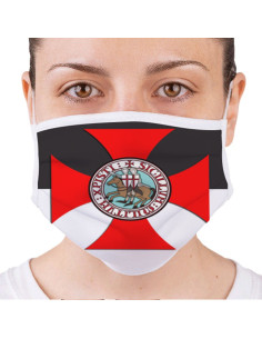 Maschera Cavalieri Templari Riutilizzabile e Approvata...