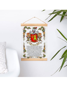 Gagliardetto con cornice in legno Personalizzato con il... 2