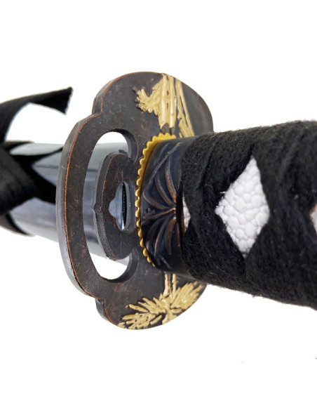 Acciaio al carbonio Katana olio caldo