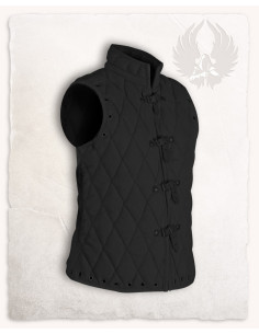 Gilet imbottito Arthur nero senza maniche