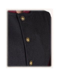 Gilet da pirata Fletcher nero 2