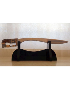 Minispada Falcata Ibera con supporto da tavolo, 24 cm.