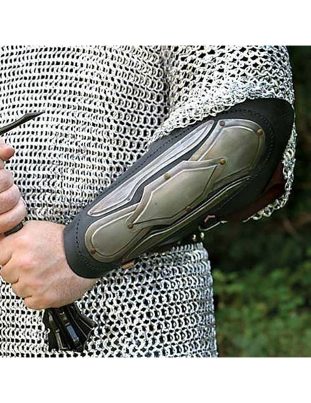 Bracciali Elfo, pelle e acciaio