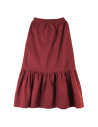 Gonna o sottoveste medievale, colore rosso