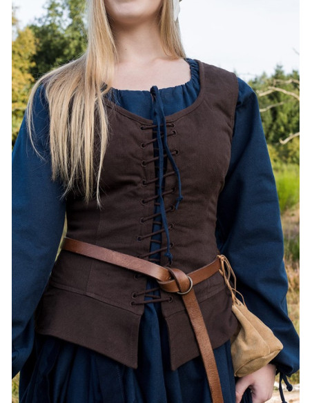Corpetto medievale modello Tilda,...