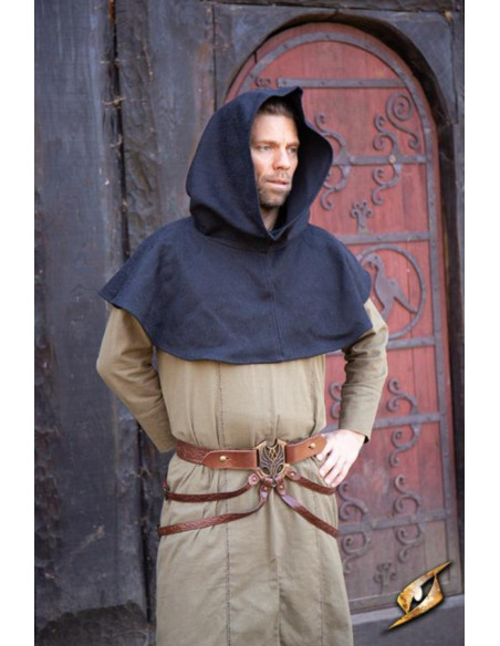 Cintura Elven Fantastic in pelle marrone