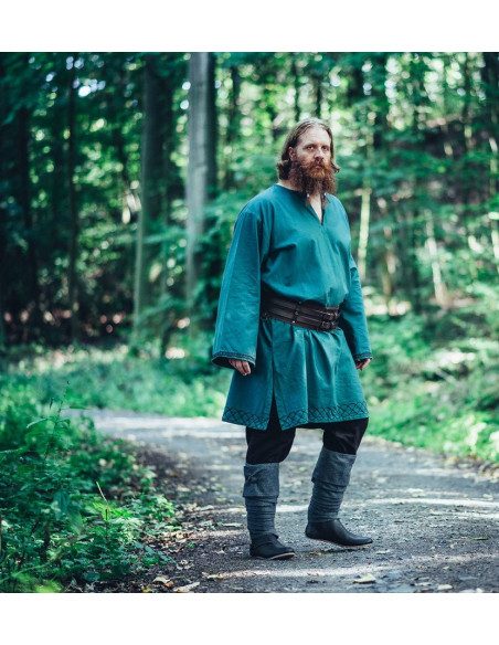 Tunica vichinga modello Borr, verde