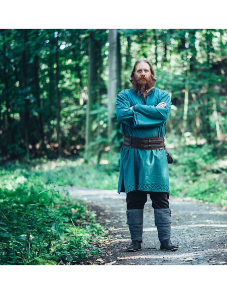 Tunica vichinga modello Borr, verde
