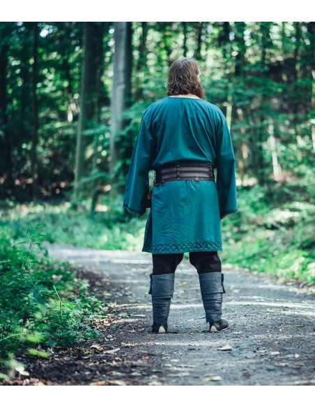 Tunica vichinga modello Borr, verde