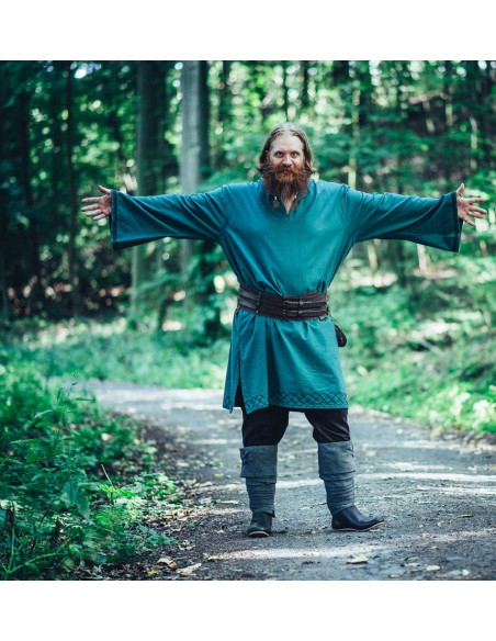 Tunica vichinga modello Borr, verde