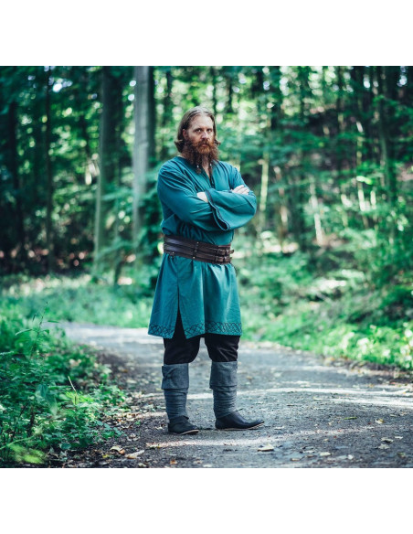 Tunica vichinga modello Borr, verde