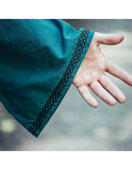 Tunica vichinga modello Borr, verde