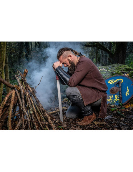 Tunica vichinga con ricamo Erwin,...