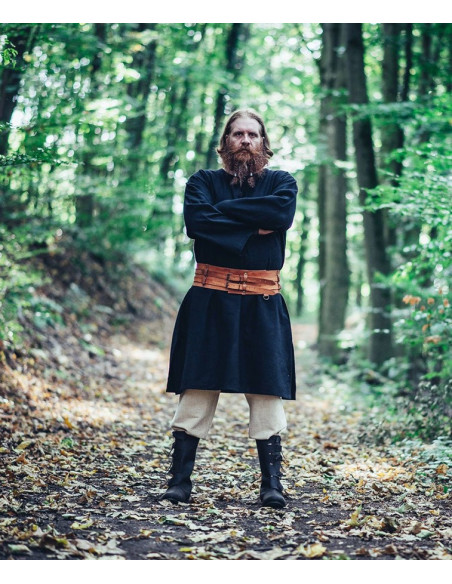 Classica veste vichinga Thor, nera