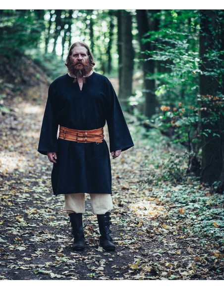 Classica veste vichinga Thor, nera