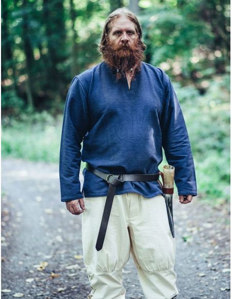 Tunica vichinga Ivar, blu