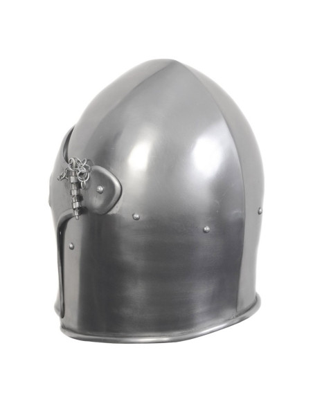 Bacinetto guerriero medievale, con...