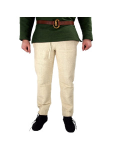 Pantaloni medievale Joren, canapa