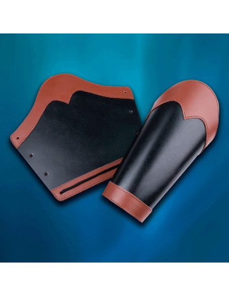 Bracciali da cacciatore medievali,...