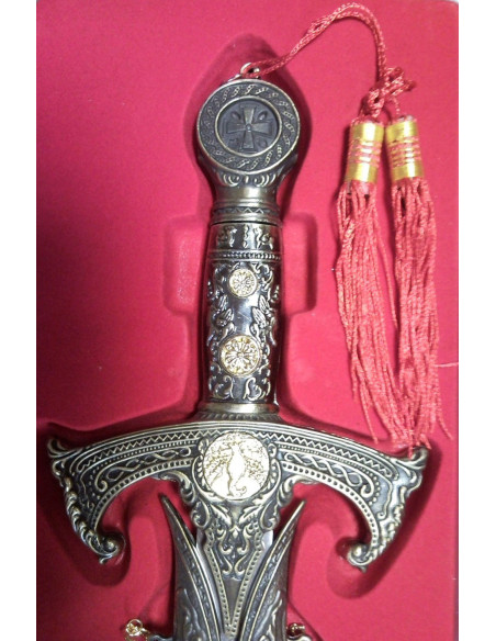 pugnale templare con fodero