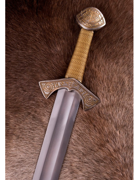 Spada vichinga Langeid con fodero, XI...