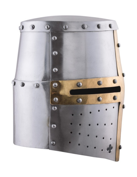 Grande elmo medievale, XIV secolo,...