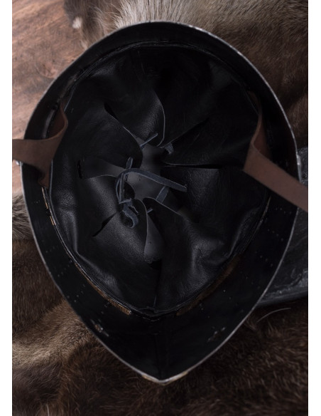 Grande elmo medievale, XIV secolo,...