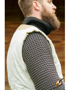 Gambero trapuntato Dastán in bianco-beige 2