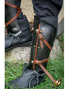 Renegade Adventurer Greaves, finitura Epic Dark