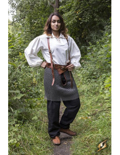 Gonna medievale in cotta di maglia