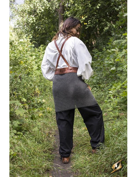 Gonna medievale in cotta di maglia