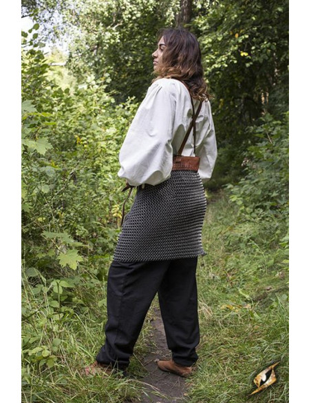 Gonna medievale in cotta di maglia