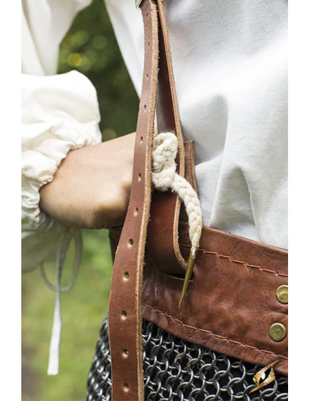 Gonna medievale in cotta di maglia